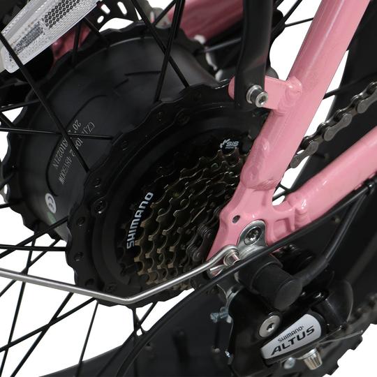 EUNORAU E-FAT-STEP 500W 48V Step-Through Fat Tire Folding Electric Bike