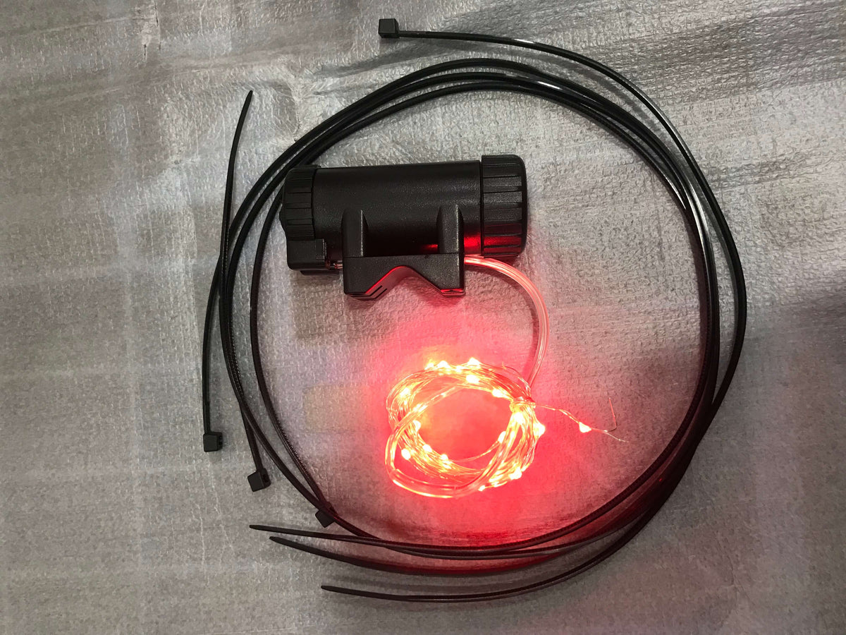 Ecotric Electric Bike Spoke Lights_Red