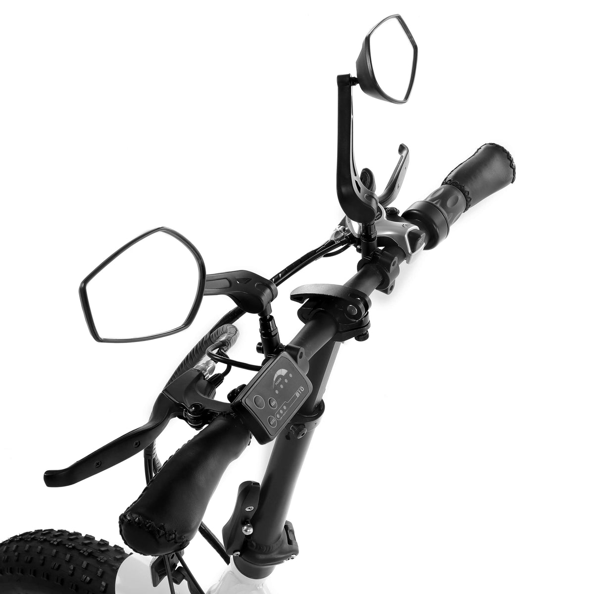Ecotric Rearview Mirror for 20&quot; Fat Tire Electric Bike, Dolphin &amp; Starfish