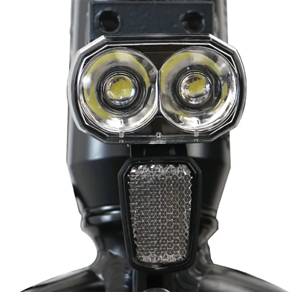 EUNORAU FAT-AWD All Wheel Drive 48V, 250W+350W Commuter Fat Tire Electric Bike Headlight