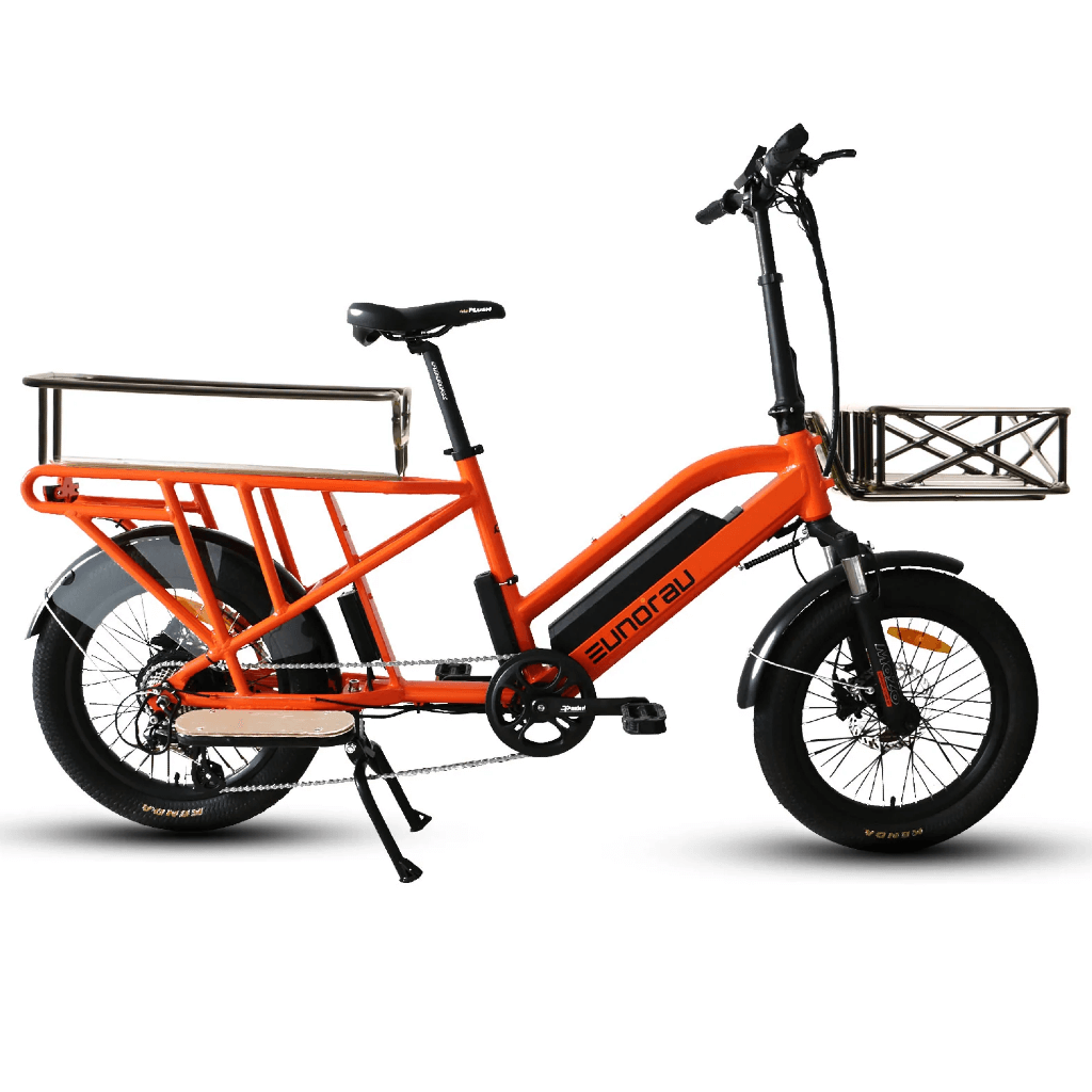 dual battery electric bicycle ChamRider DT450 Ebike The VTUVIA Gemini is a dual EUNORAU G30-CARGO 500W 48V Dual