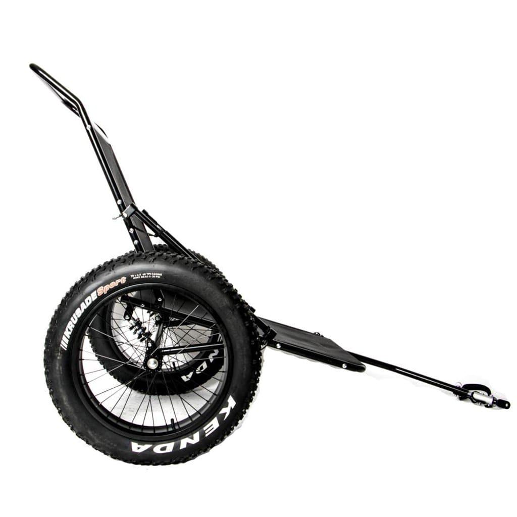 electric bicycle cart EUNORAU 2 Wheels Hunting Fat Tire Trailer For Cargo Electric Bike