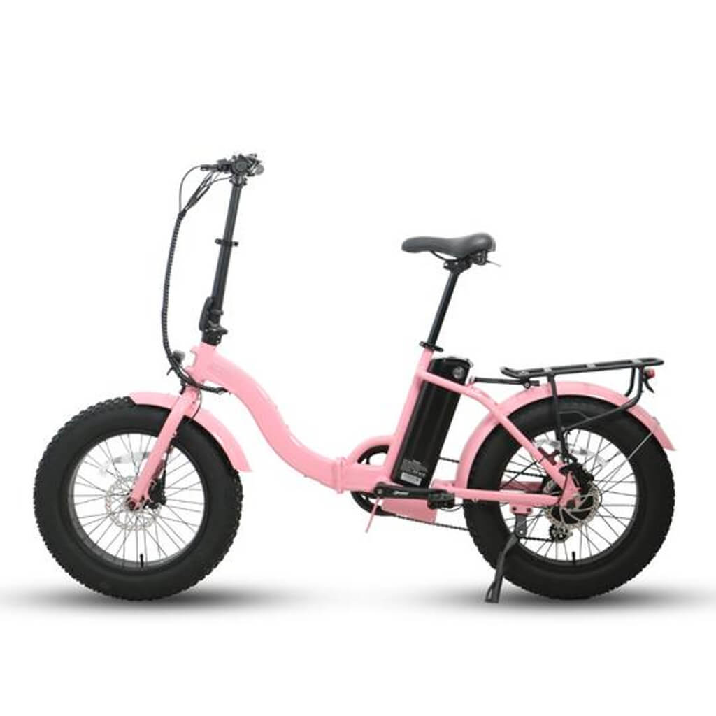 EUNORAU E-FAT-STEP 500W 48V Step-Through Fat Tire Folding Electric Bike
