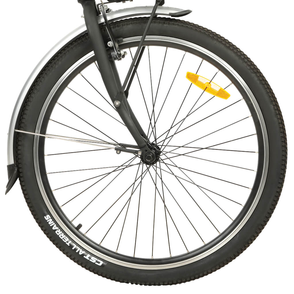 Ecotric Peacedove 36V 350W Step Through City Commuter Electric Bike-Black