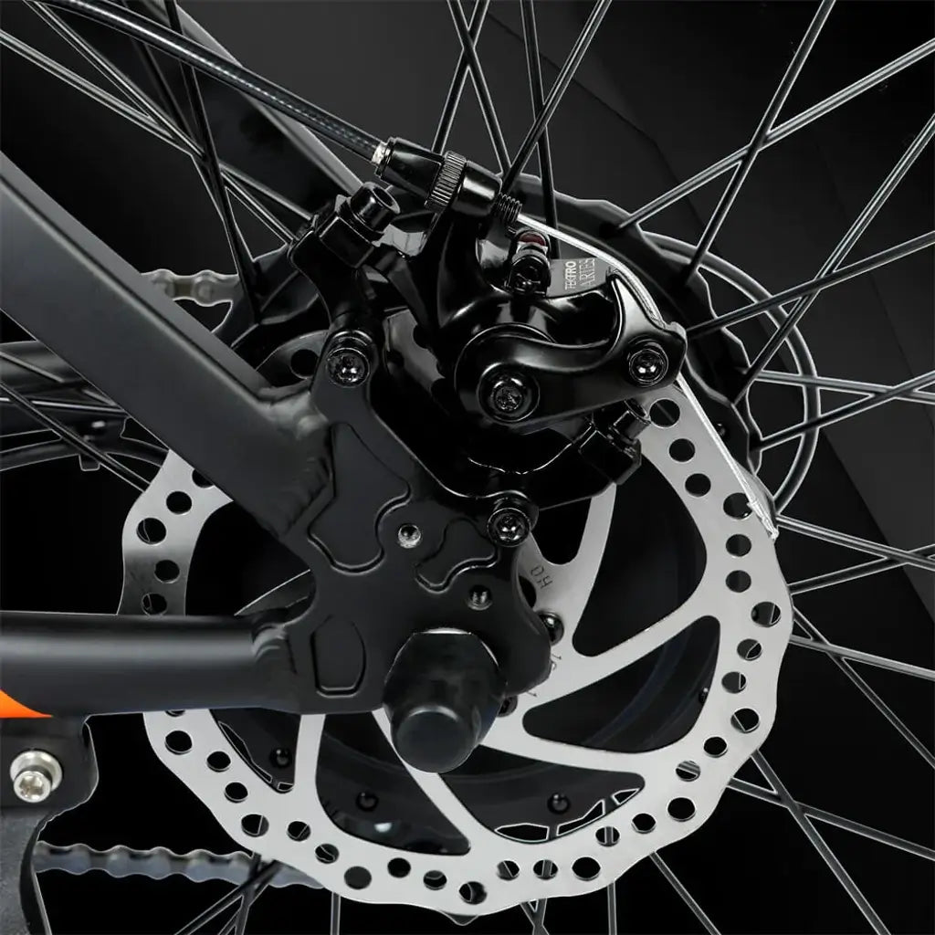 Ecotric Rocket 500W 36V Fat Tire All Terrain Electric Bike disk break