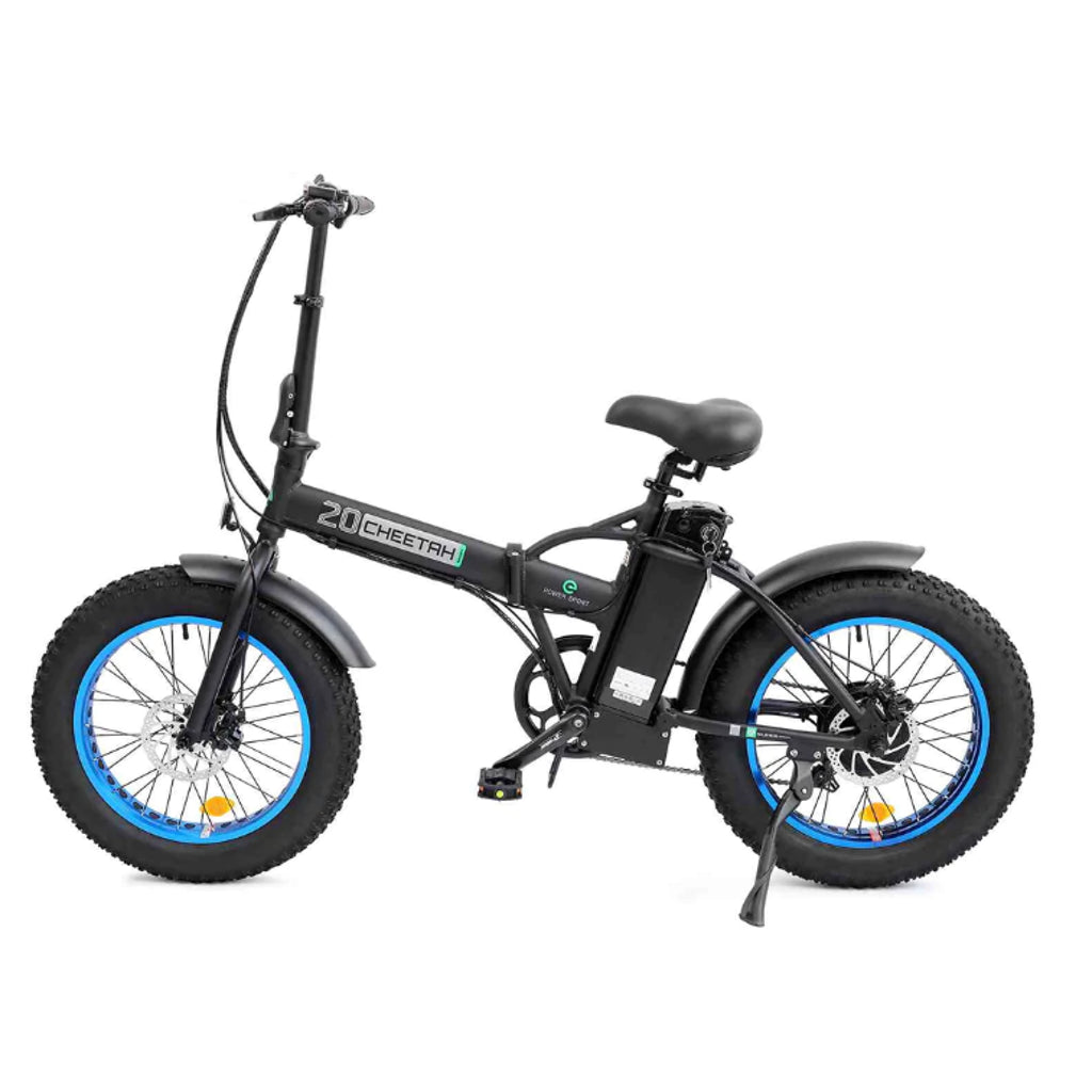 On Sale! UL Certified - Ecotric 20” 36V 500W Portable Folding Fat Tire Electric Bike