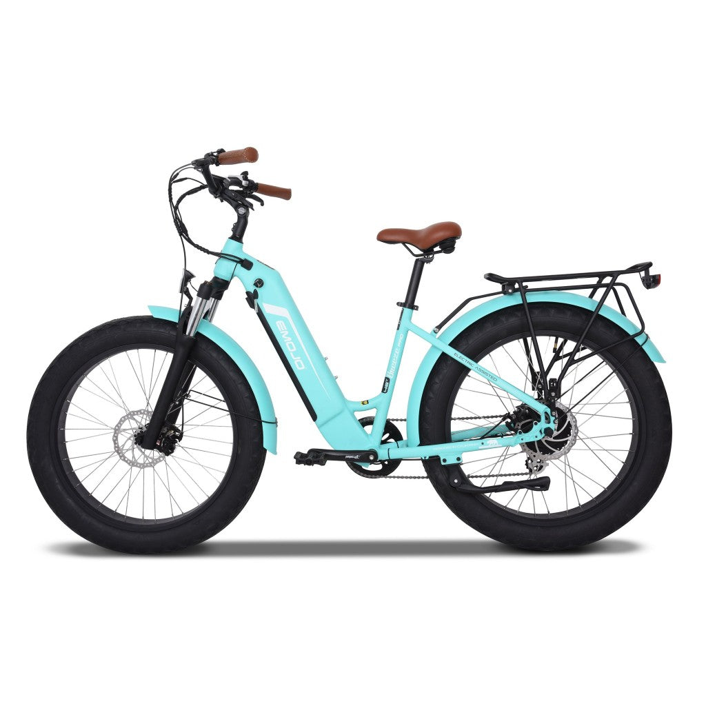 Emojo Breeze Pro 750W or 500W 48V Step Through Cruiser Electric Bike