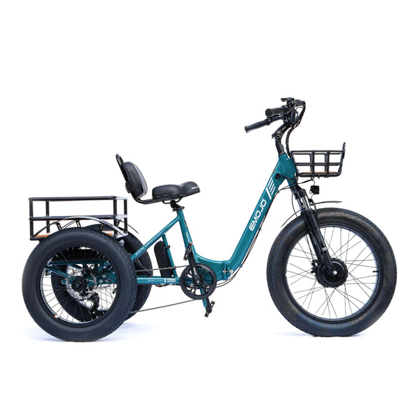 Emojo Bison Pro Folding Electric Trike 750W 48V Zoom Electric Bikes
