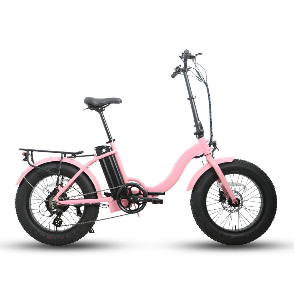 EUNORAU E-FAT-STEP 500W 48V Step-Through Fat Tire Folding Electric Bike