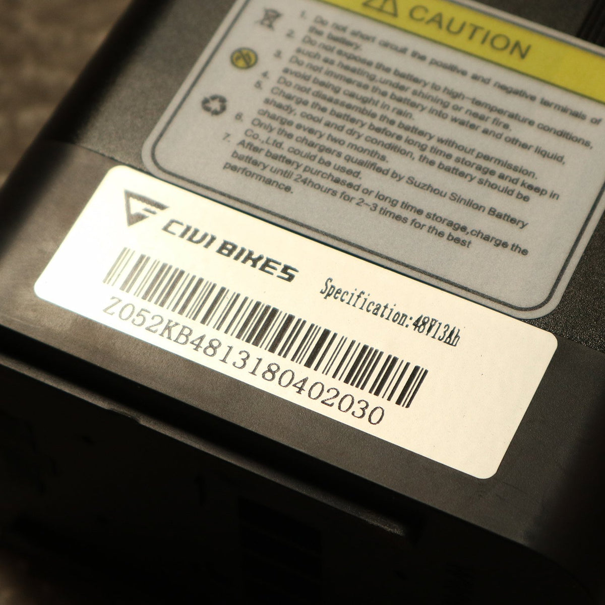 revolt bike battery warranty