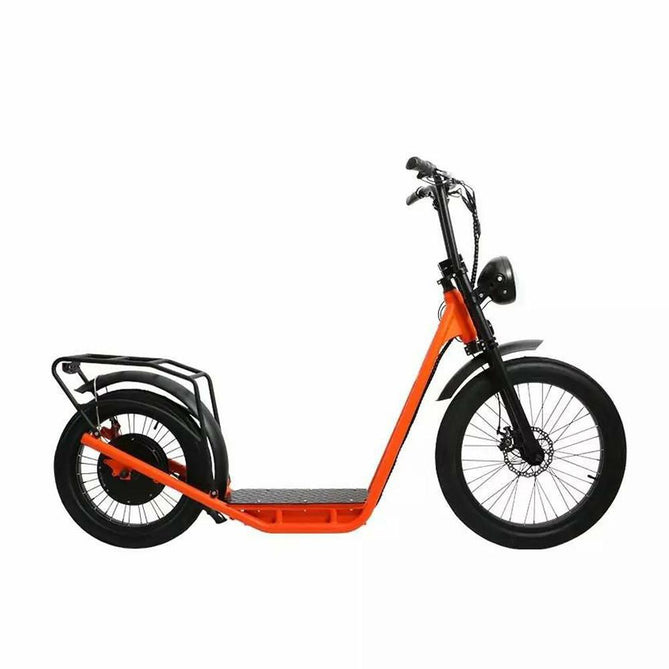 Eunorau Jumbo 48V/15.6Ah 1000W Stand Up Electric Scooter-Side Angle