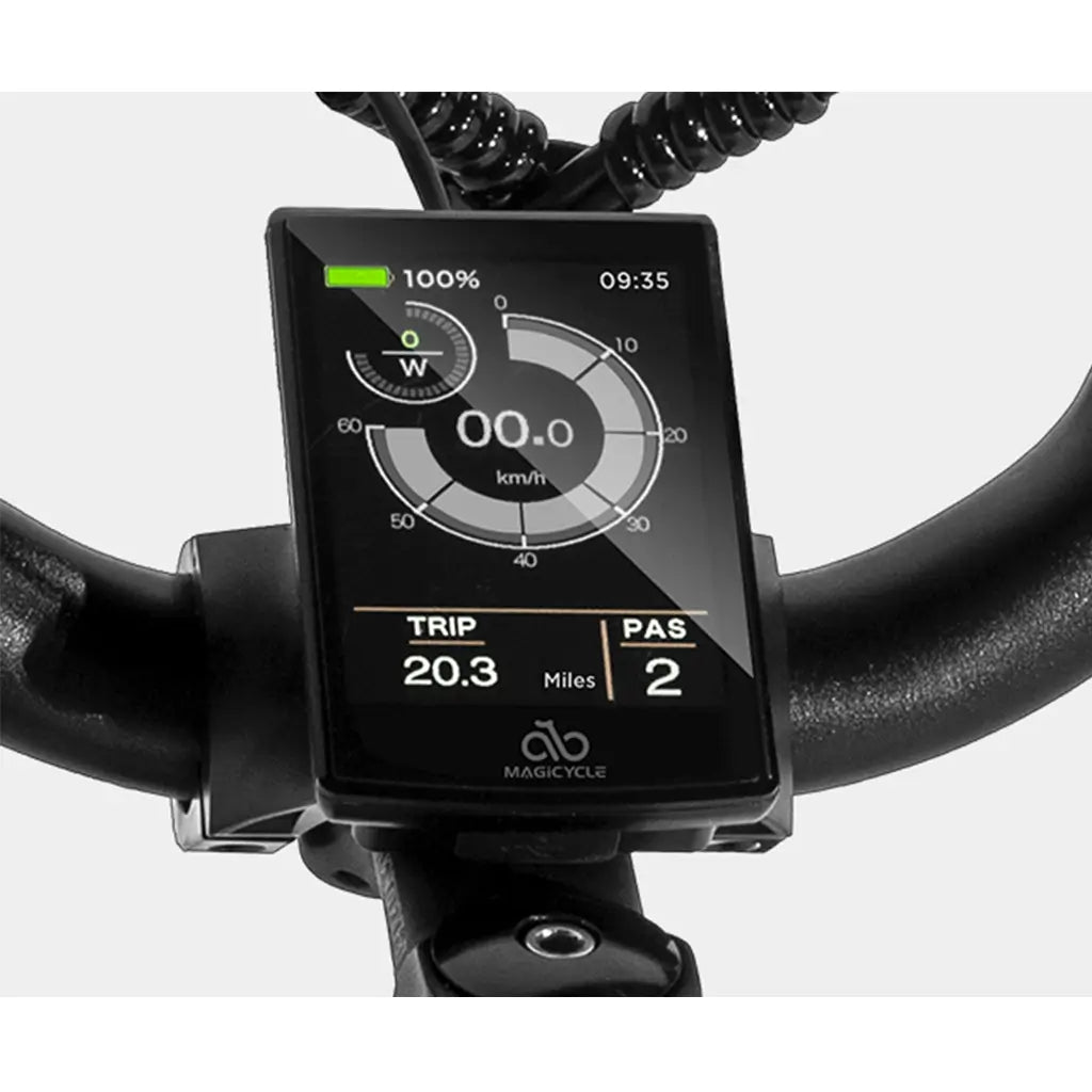 Magicycle 750W 52V 20Ah Cruiser Pro Step-Over Mountain Electric Bike LCD