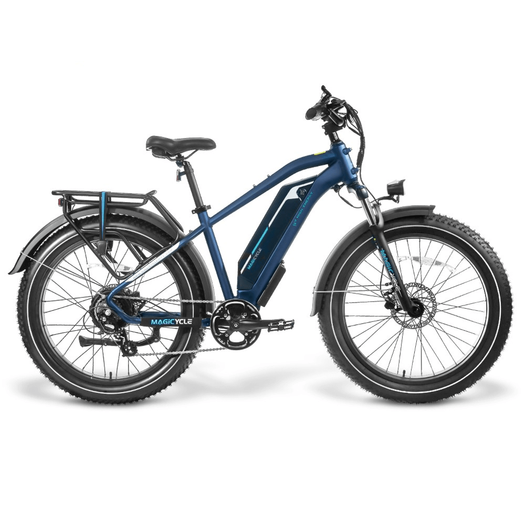 Magicycle 750W 52V Cruiser All Terrain Fat Tire Electric Bike - Midnight Blue