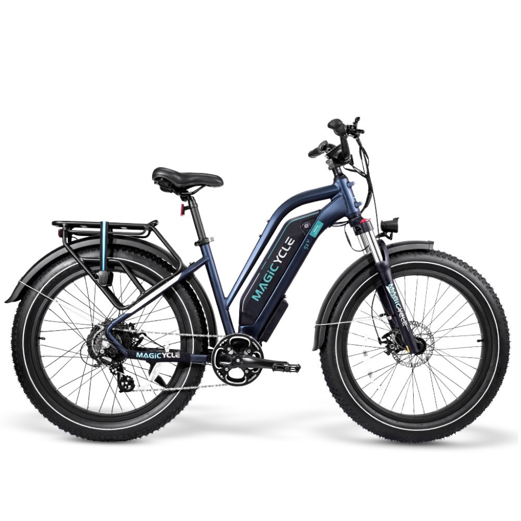 Magicycle 750W 52V Cruiser Step-Thru Terrain Fat Tire Electric Bike