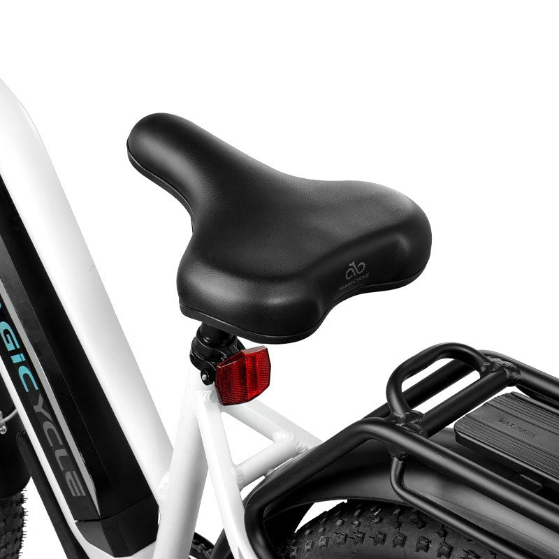 Magicycle 750W 52V Cruiser Step-Thru Terrain Fat Tire Electric Bike ...