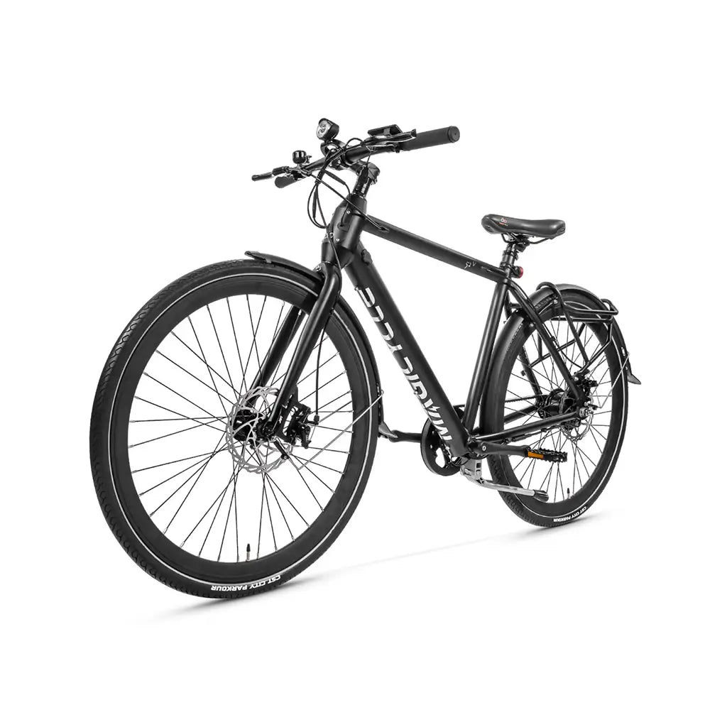 Magicycle Commuter 350W 52V Step Over Lightweight Cruiser Electric Bike Black Left Slant