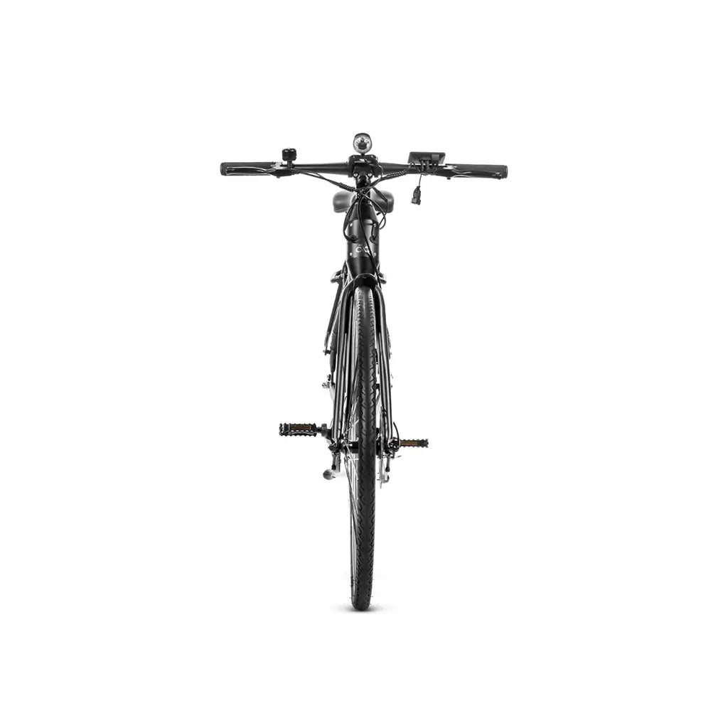 Magicycle Commuter 350W 52V Step Over Lightweight Cruiser Electric Bike Black Front View