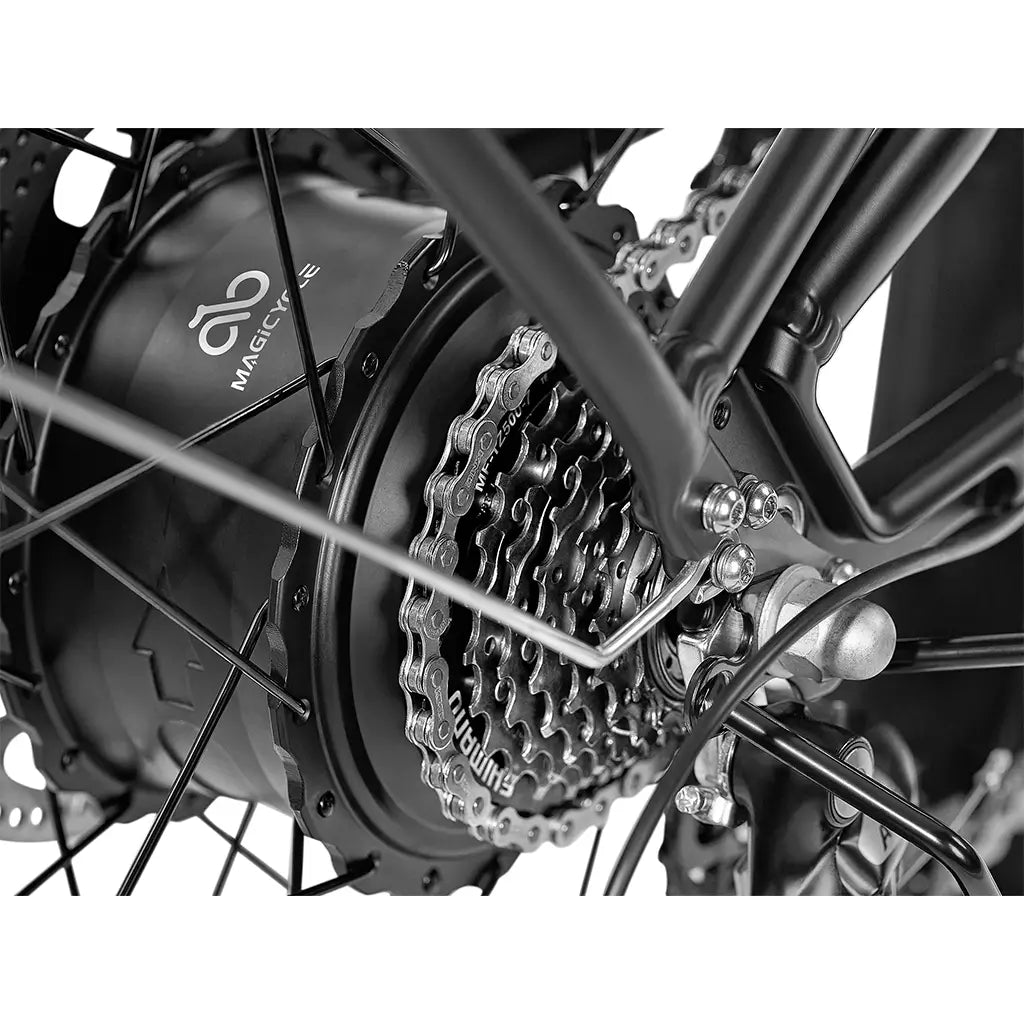 Magicycle Deer Softail 750W 52V Full Suspension SUV Electric Bike Rear Hub Motor