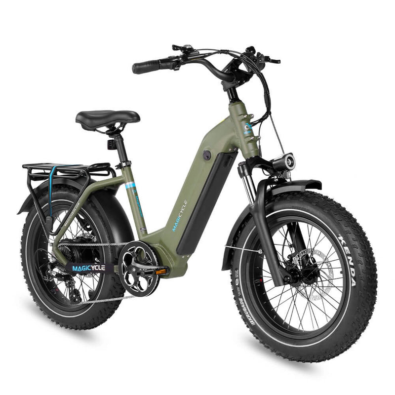 Magicycle Ocelot Pro 750W 52V Step-Thru Fat Tire Electric Bike - Zoom ...