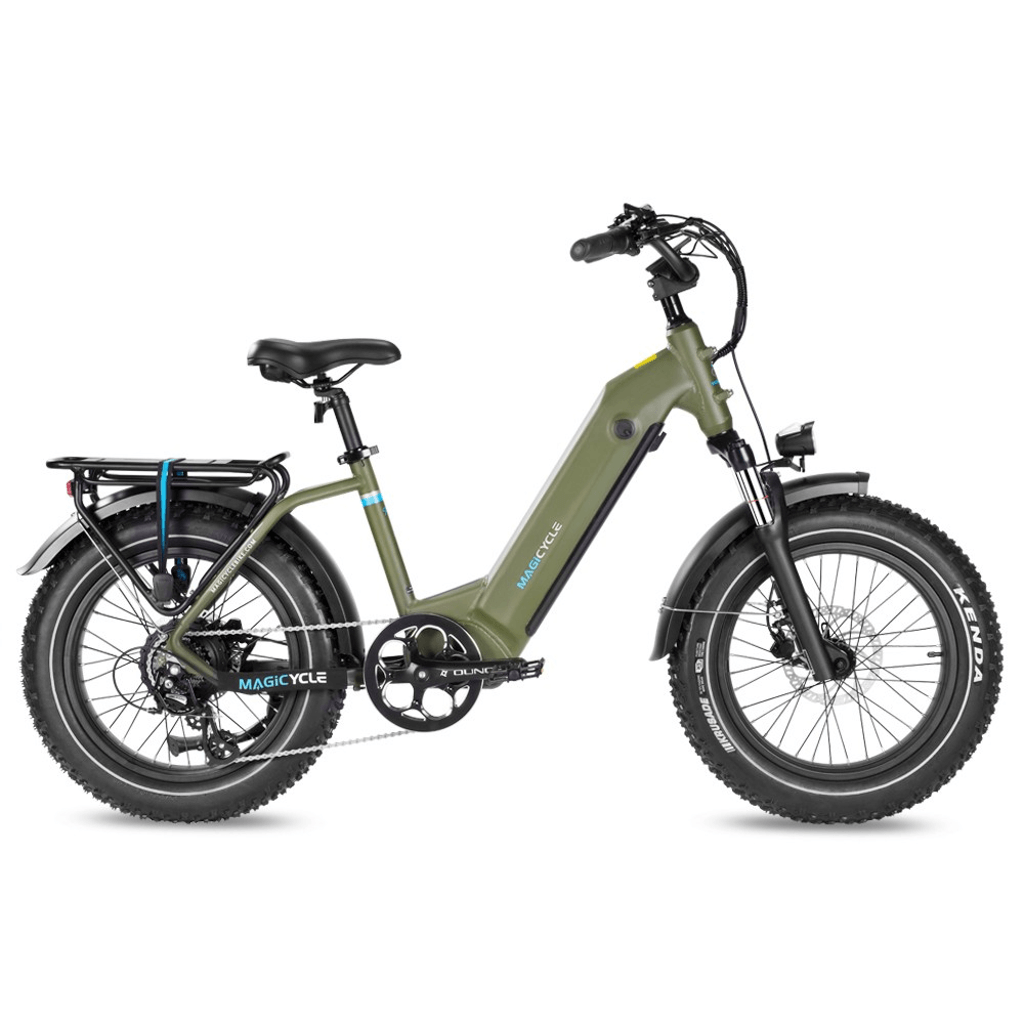 52 volt electric bicycle Magicycle Ocelot Pro 750W 52V Step-Thru Fat Tire Electric Bike