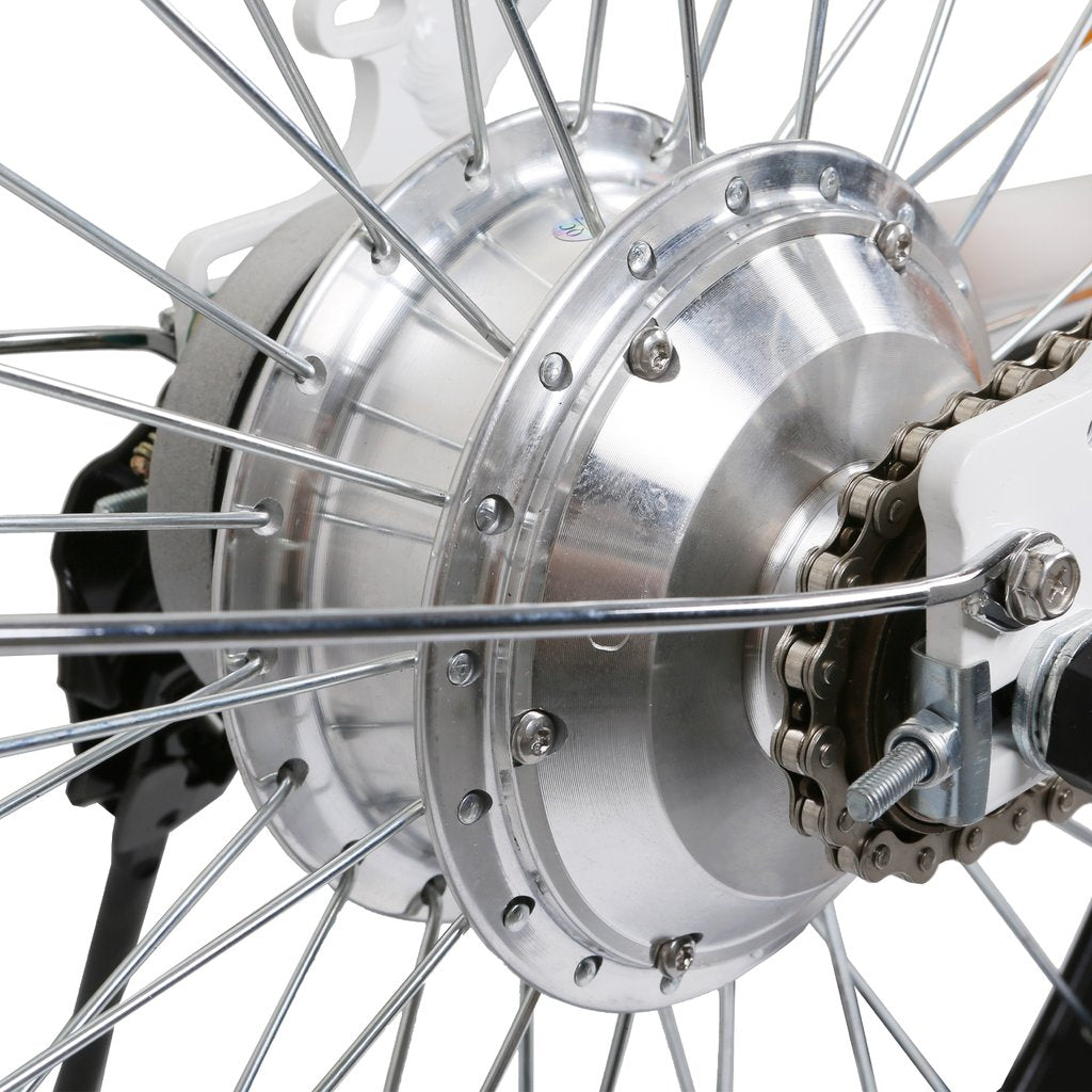 Nakto Elegance 22” City Cruiser Electric Bike, 250W 36V With Plastic Basket