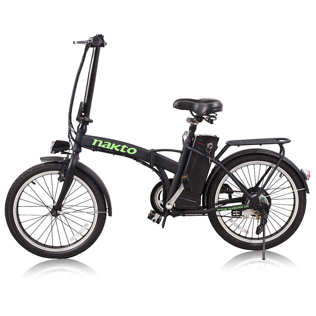 36v 250w electric bicycle Nakto Fashion 20” Folding Electric Bike, 250W 36V