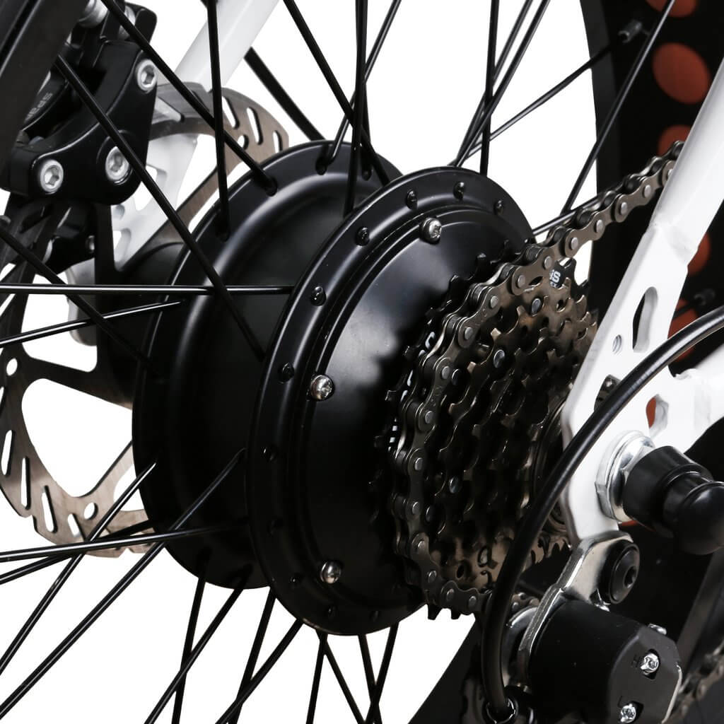 Nakto Mini Cruiser 20&quot; Fat Tire Electric Bike 300W 36V