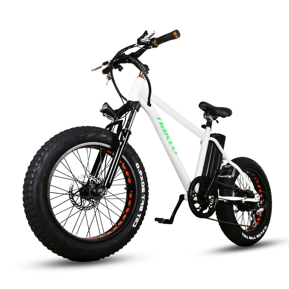 nakto fat tire electric bicycle Nakto Mini Cruiser 20" Fat Tire Electric Bike 300W 36V