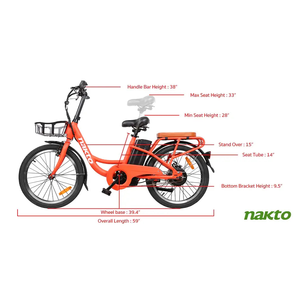 Nakto cargo hotsell electric bicycle