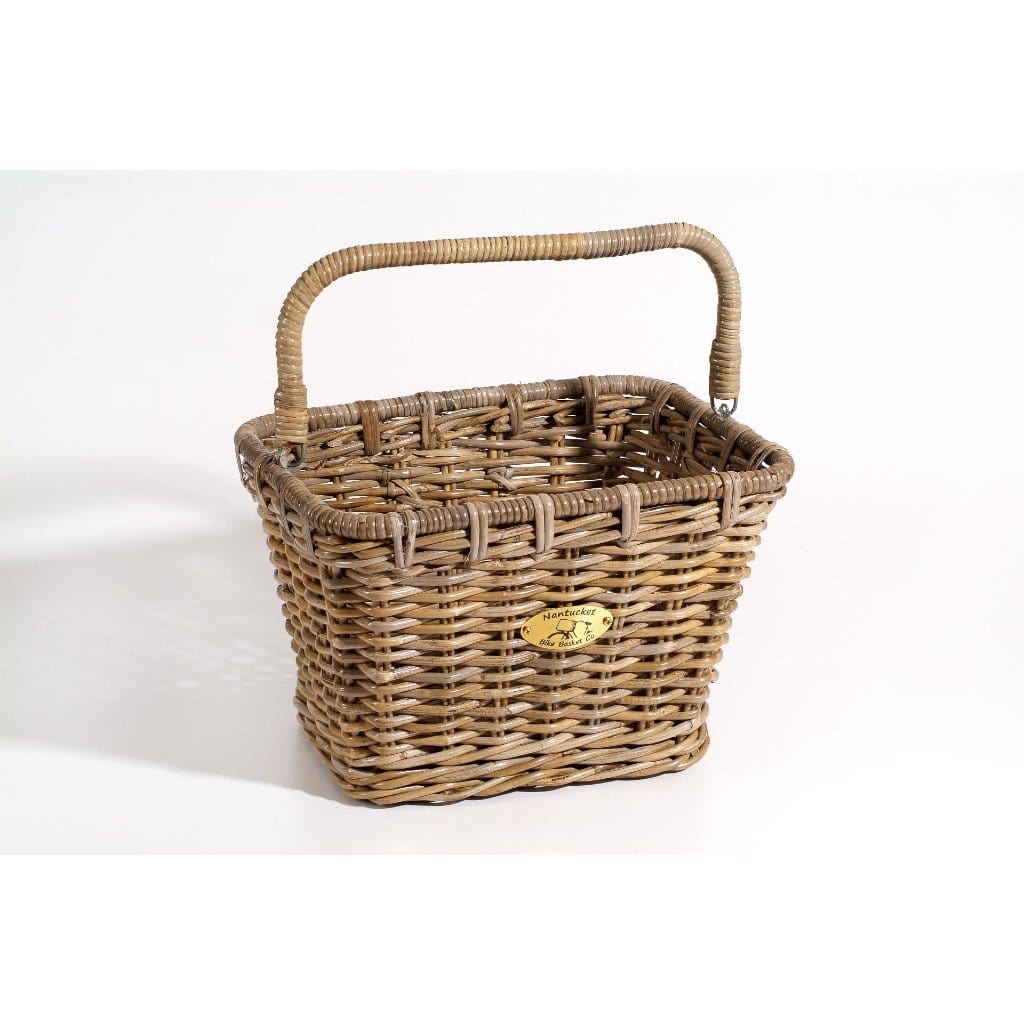 Nantucket Tuckernuck Dutch Rectangle Basket w/ Hooks