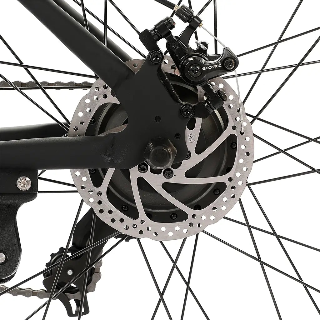 On Sale! UL Certified - Ecotric Vortex 350W 36V Electric City Cruiser Bike Disc Brake