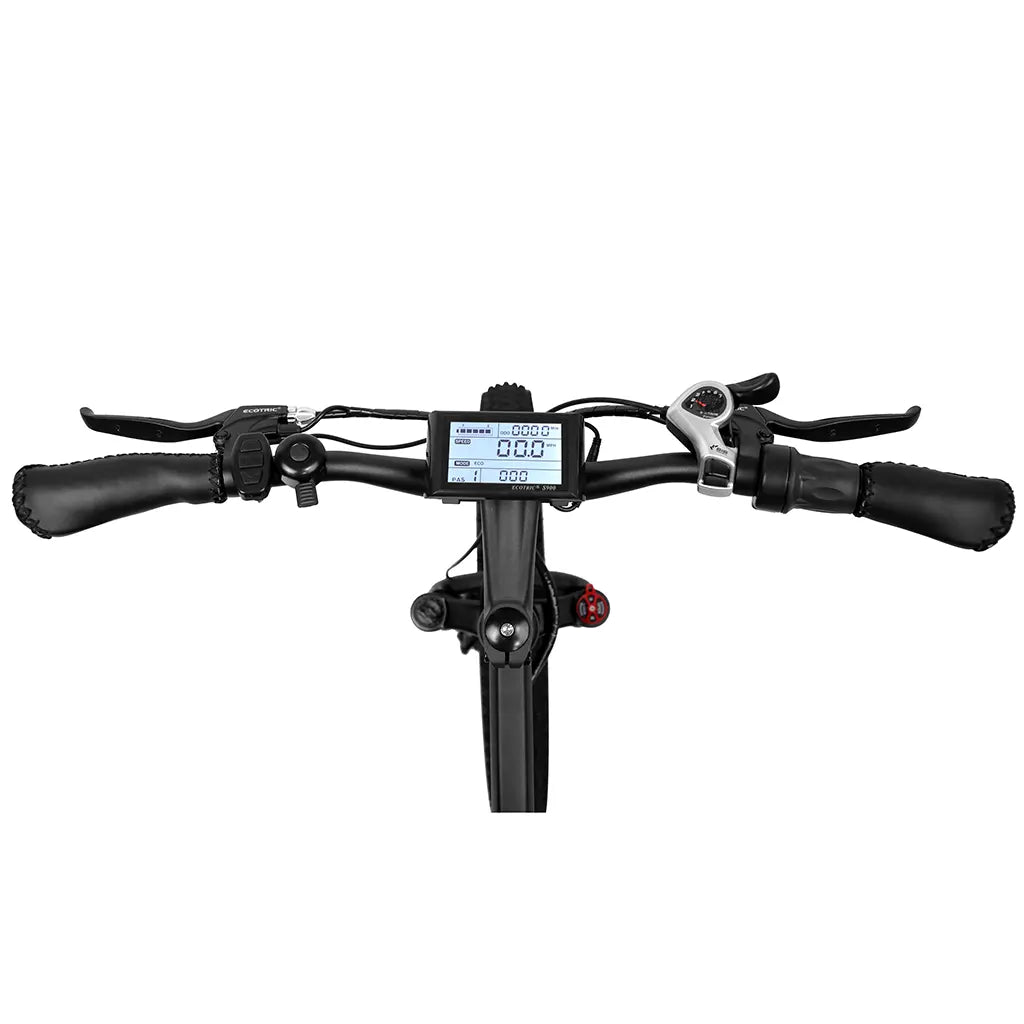 On Sale! UL Certified Ecotric Beach Snow 36V 500W Fat Tire Electric Bike Handlebar