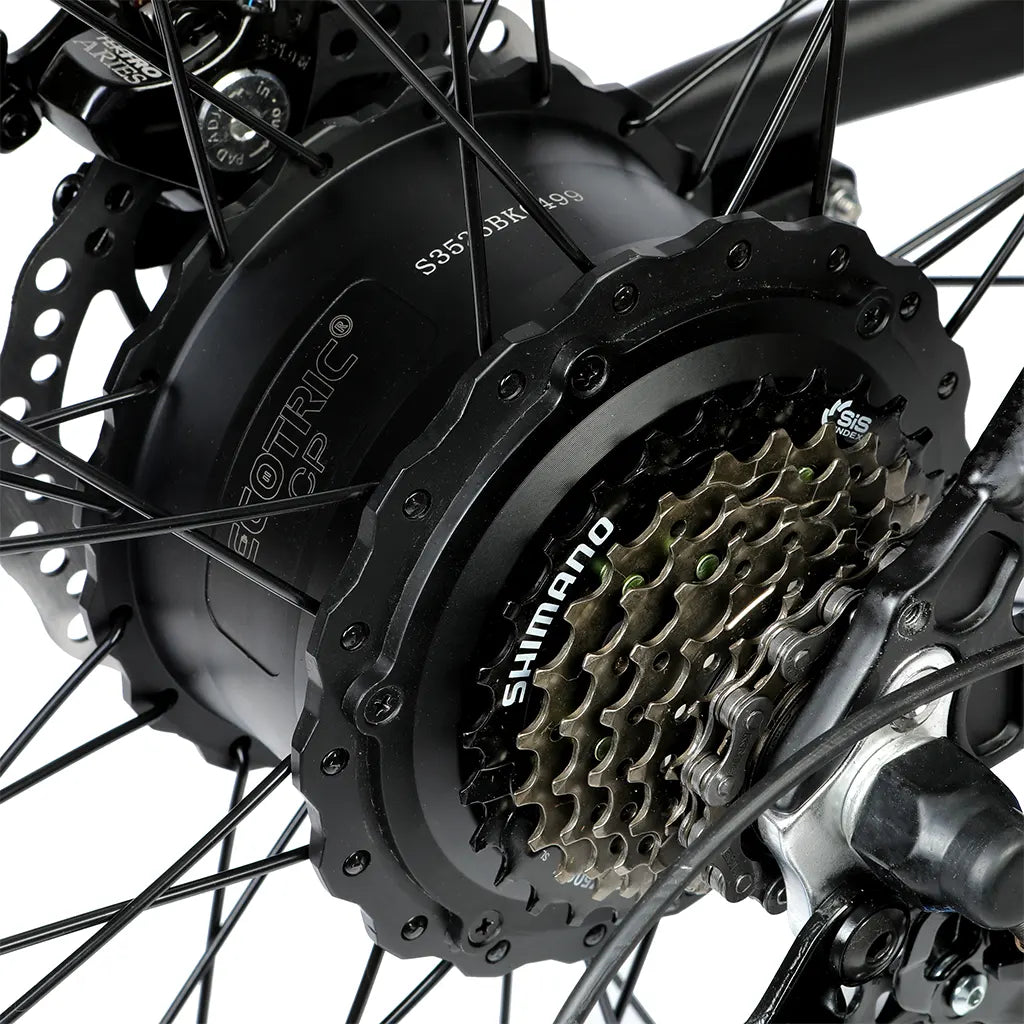 On Sale! UL Certified Ecotric Beach Snow 36V 500W Fat Tire Electric Bike Motor