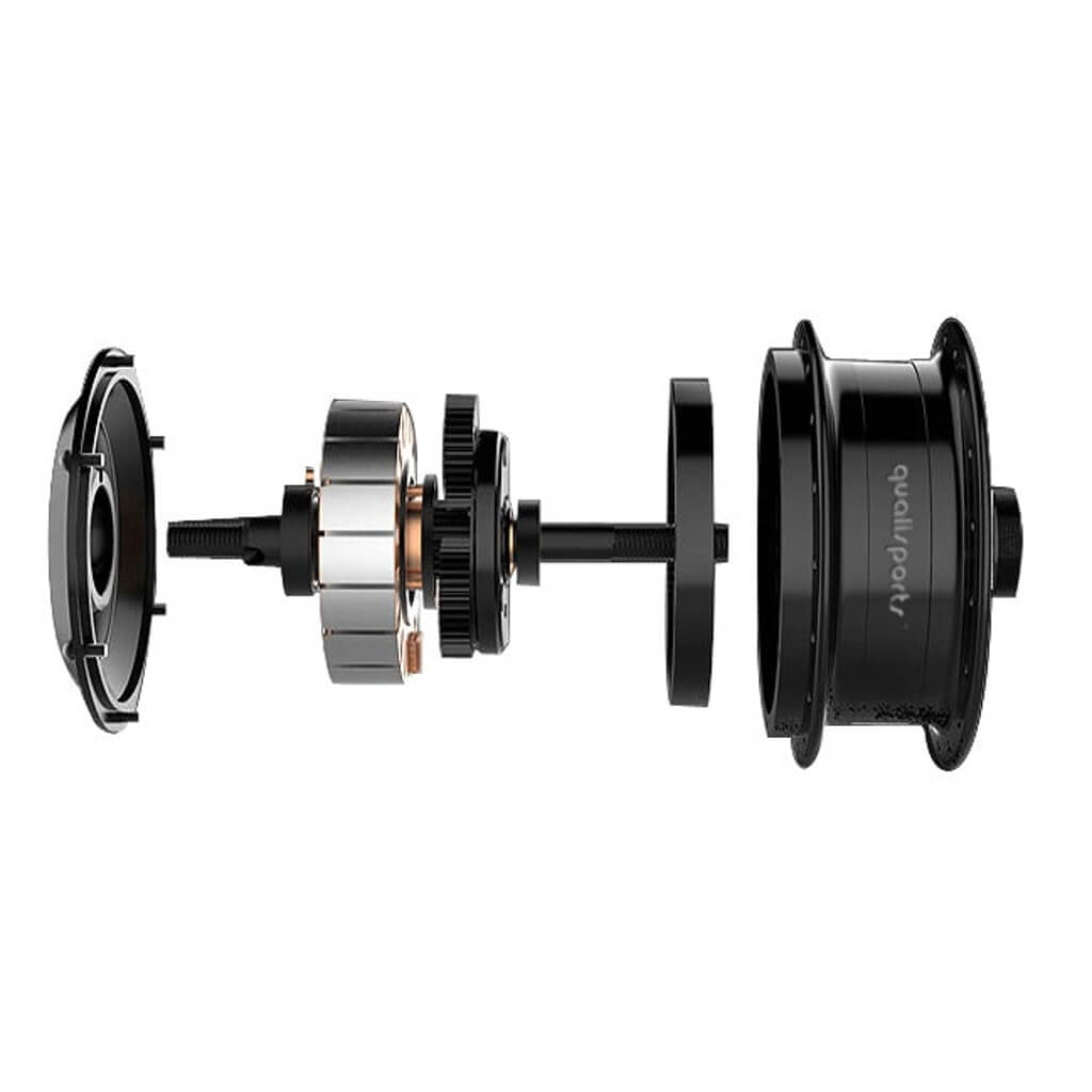 QUALISPORTS Nemo QSEB01 250W 36V Folding Electric Bike-Motor Hub