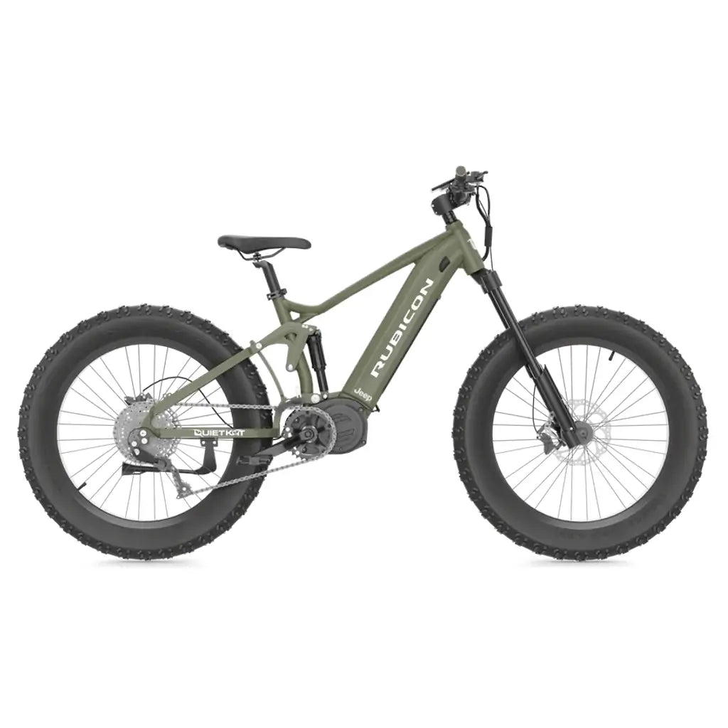 QuietKat Rubicon 1000W 48V Fat Tire Electric Bike right side