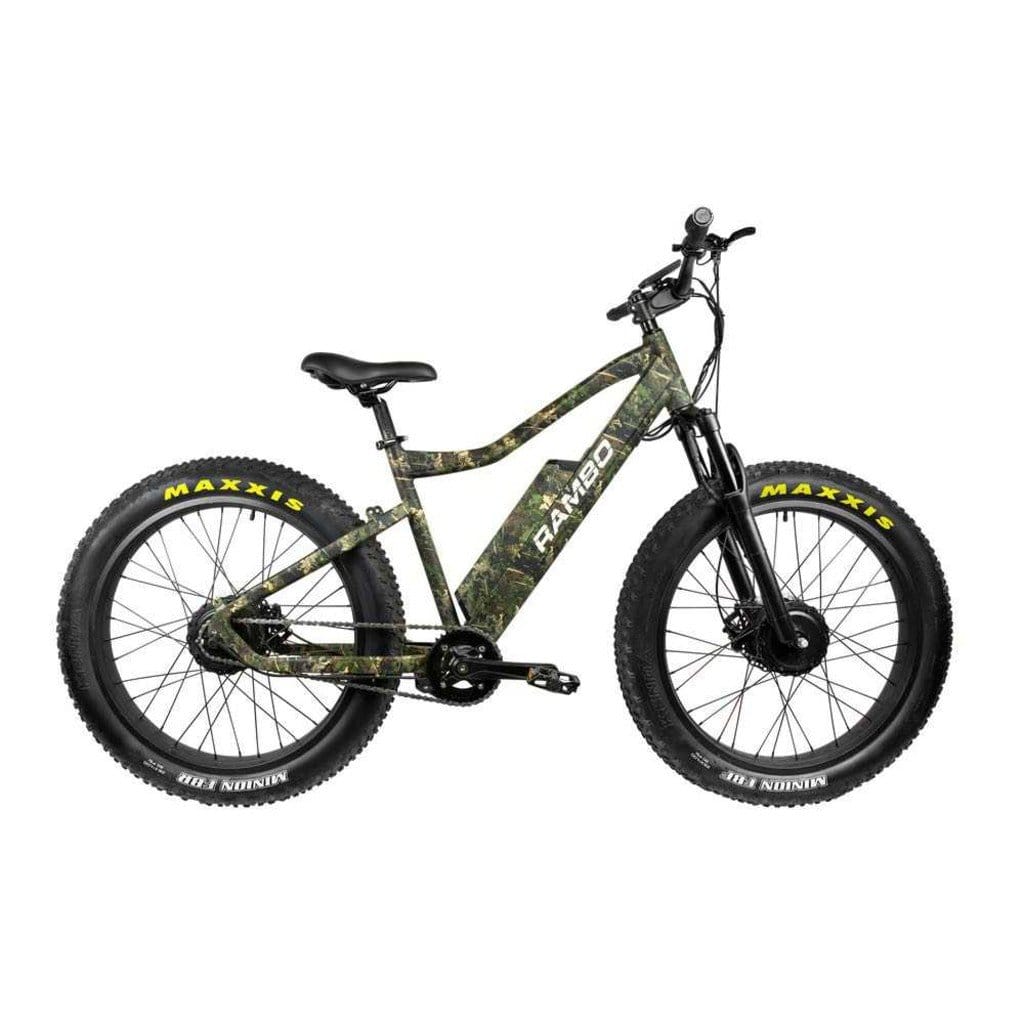 RAMBO The Krusader 500W/ 48V/ Full Suspension/ Cruiser Electric Bike