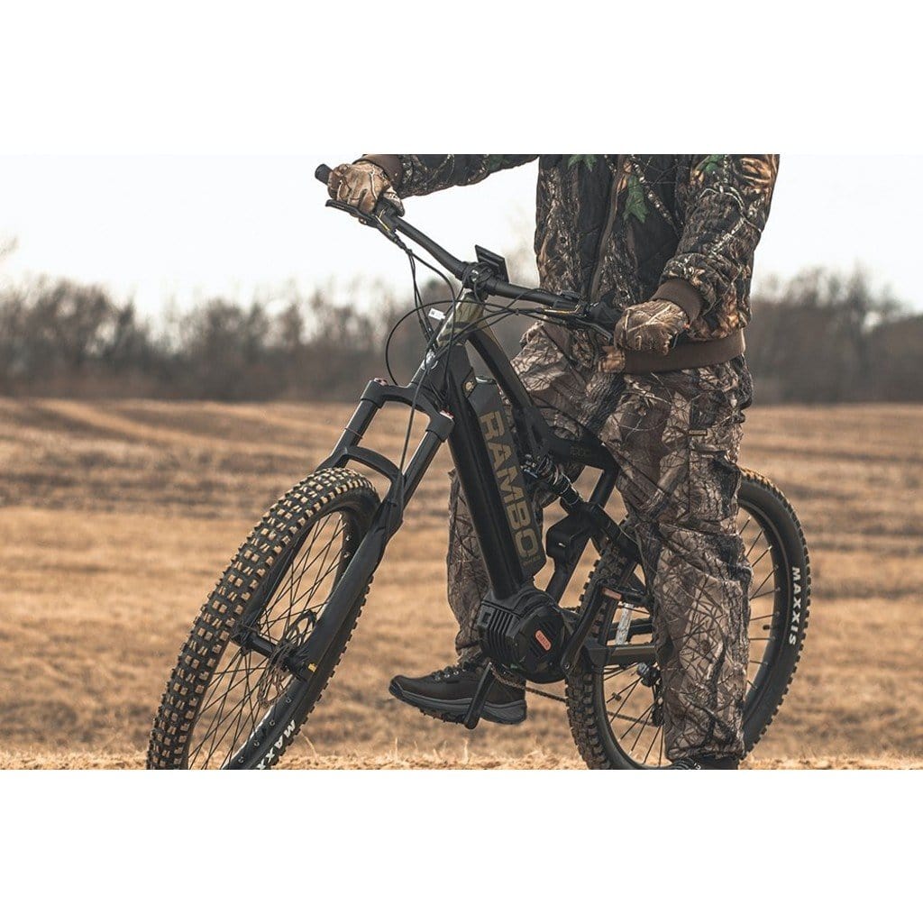 RAMBO The Rampage 1000W 48V Full Suspension Cruiser Electric Bike ...