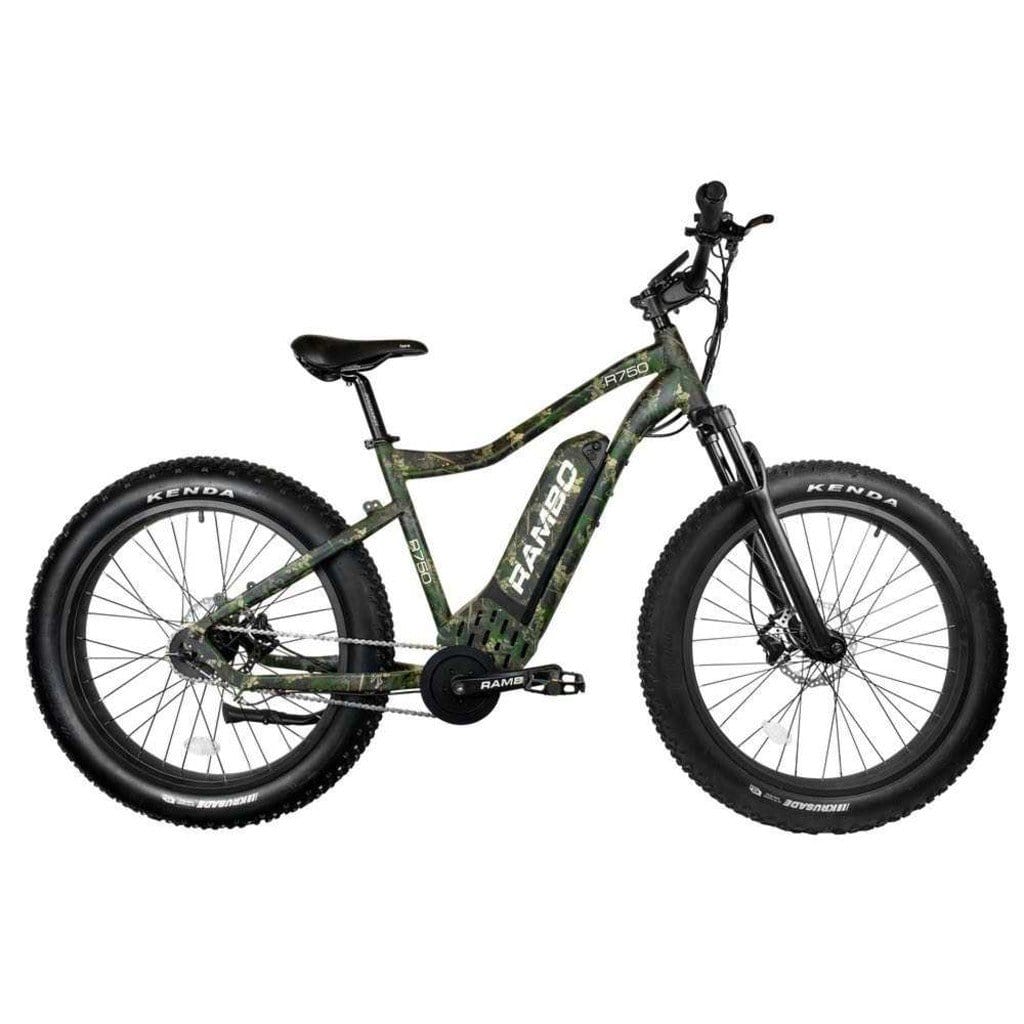 Rambo R750 RAMBO The Roamer 750W 48V Fat Tire Electric Mountain Bike - Zoom ...