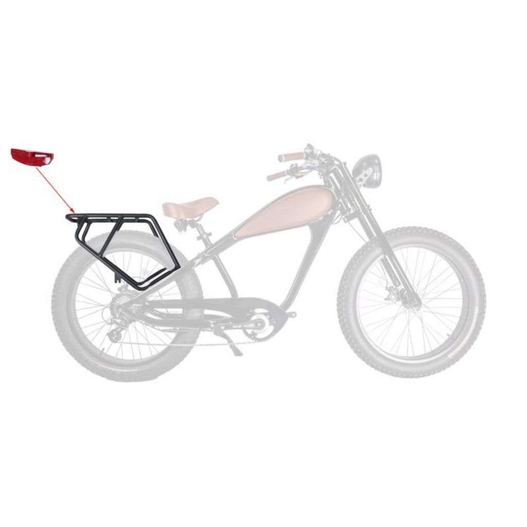 REVIBIKES Cheetah Tail Light Rack Seat
