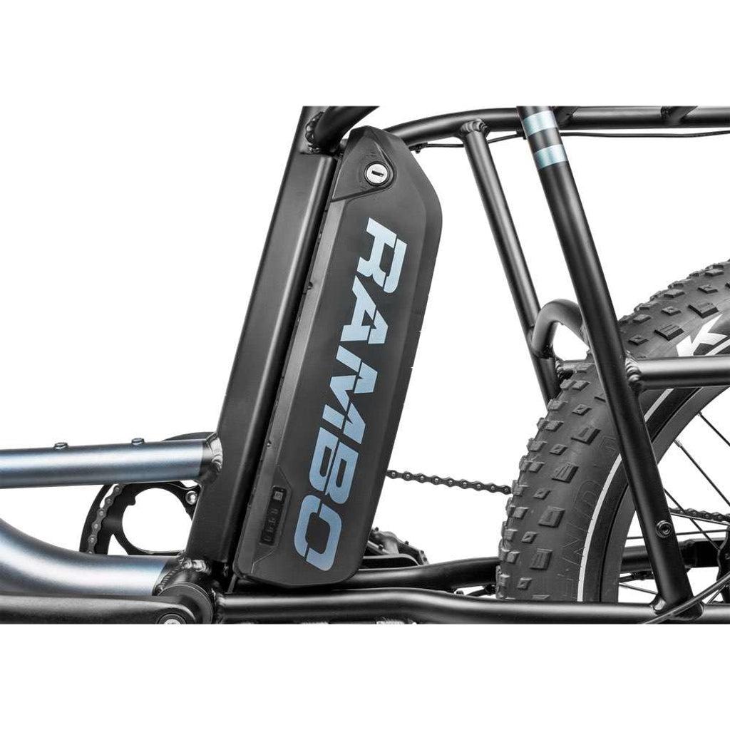 RAMBO Rooster 750w Step Thru Electric Bike-Battery