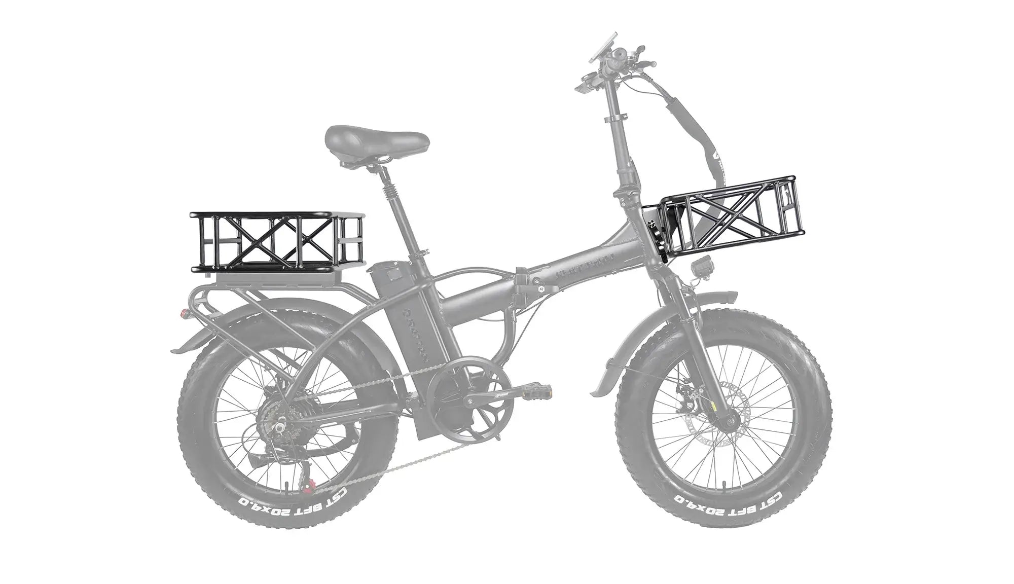 Rattan LM/LF 750 Electric Bike Baskets