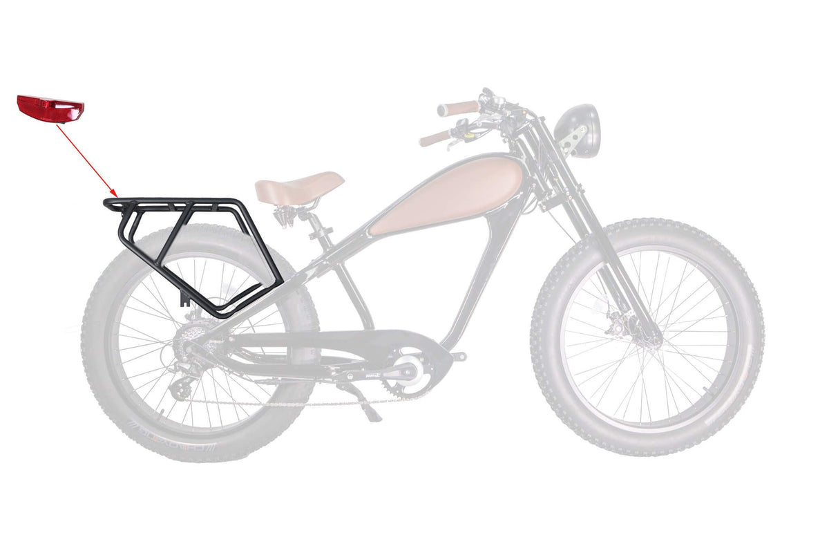 Rear Rack for Revi Cheetah Cafe Cruiser Electric Bike