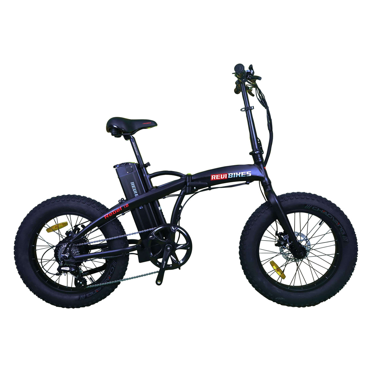 Revi Bikes Rebel 1.0 Fat Tire 500W 48V Folding Electric Bike