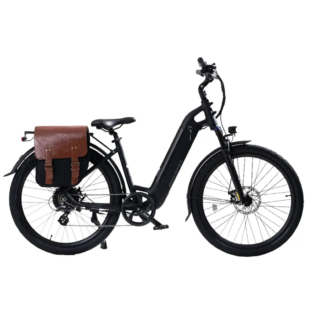 Revi Oasis Step-Through 500W 48V Commuter Electric Bike black right side