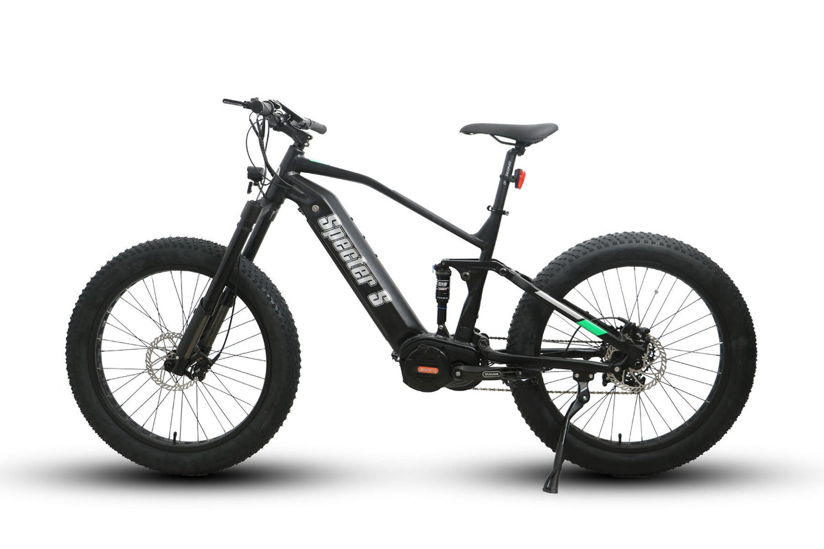 Eunorau Specter S 48V 1000W Full Suspension All Terrain, Dual Battery, Electric Hunting Mountain Bike