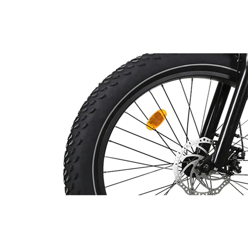 Senada Saber Pro 1000W 48V 21Ah All Terrain Fat Tire Electric Mountain Bike Fat TireSenada Saber 1000W 48V 15Ah All Terrain Fat Tire Electric Mountain Bike Front Wheel