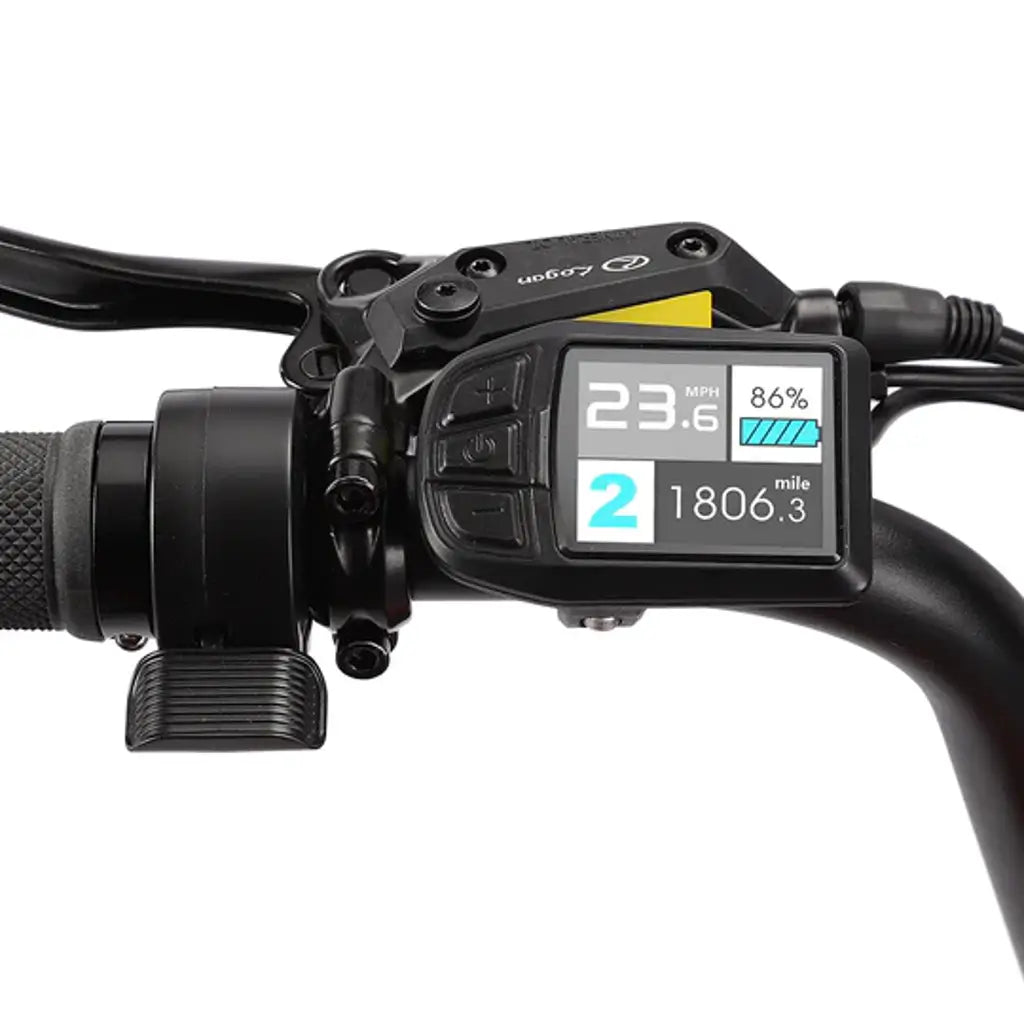 Velowave Grace Step Thru 750W 48V Fat Tire Commuter Electric Bike led display