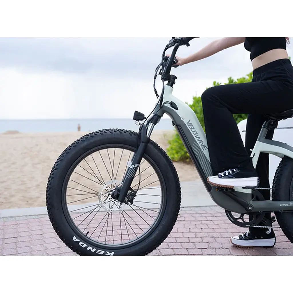 Velowave Grace Step Thru 750W 48V Fat Tire Commuter Electric Bike city