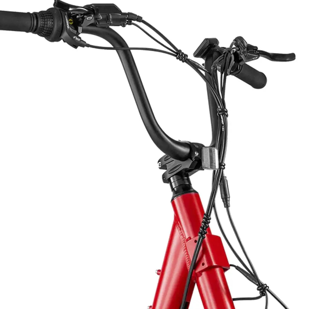 Velowave Prado S 750W 48V Fat Tire Commuter Electric Bike handlebar