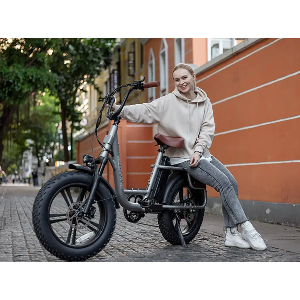 Velowave Prado S 750W 48V Fat Tire Commuter Electric Bike streets